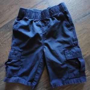 Boys Blue Cargo Shorts Size 8